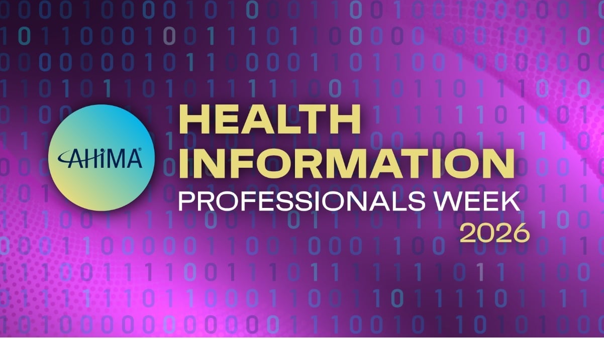 AHIMA Hip Week 2026 DataGen HI Heros