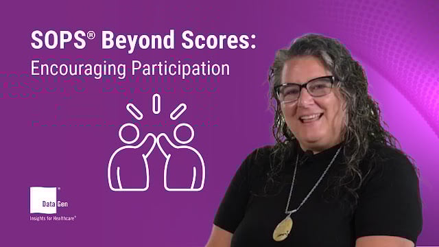 SOPS® Beyond Scores: Encouraging participation
