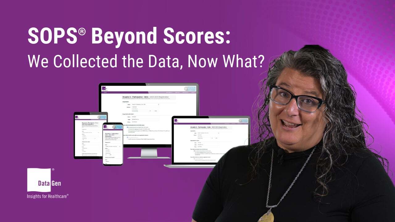 5️⃣ SOPS® Beyond Scores: We Collected the Data, Now What?