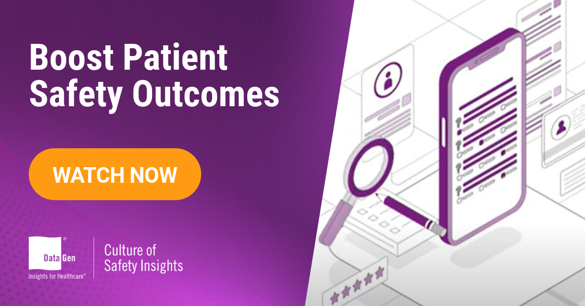 Boost patient safety outcomes: DataGen’s CSI solution [video inside]